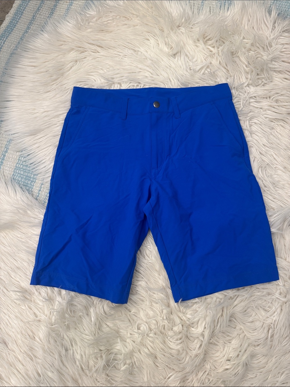 Boys Crewcuts Royal Blue Hybrid Shorts